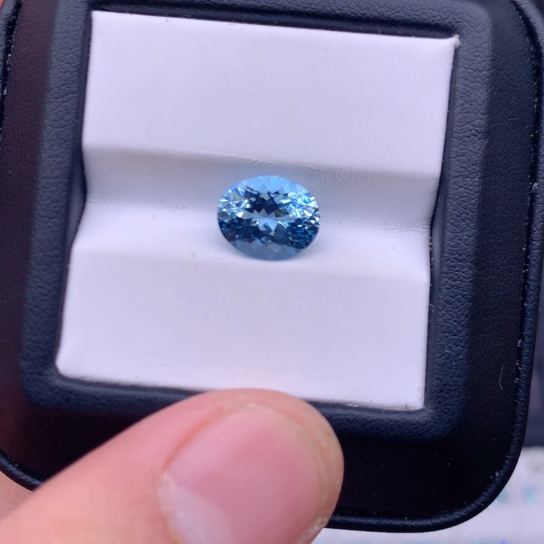 海蓝宝石裸石2.54克拉吉尔德圣玛利亚