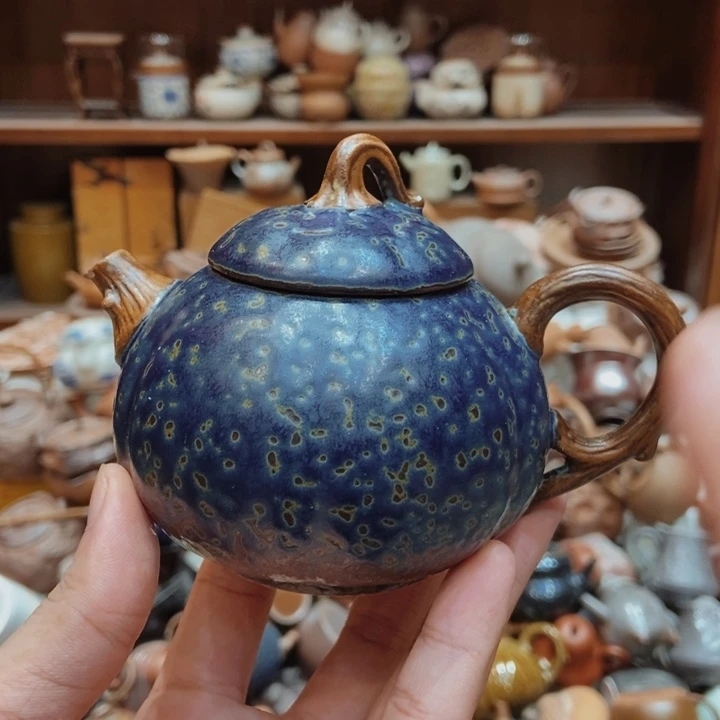 柴烧老岩泥高端茶器