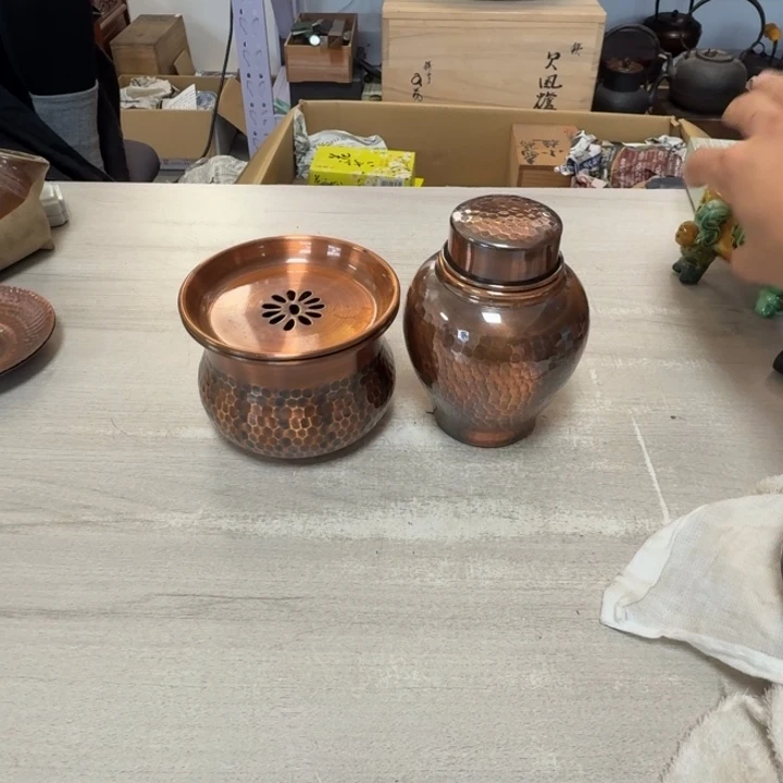 瓷片茶道具工艺品
