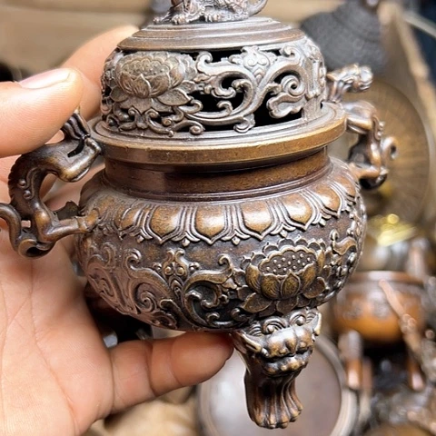 铜制工艺摆件把玩