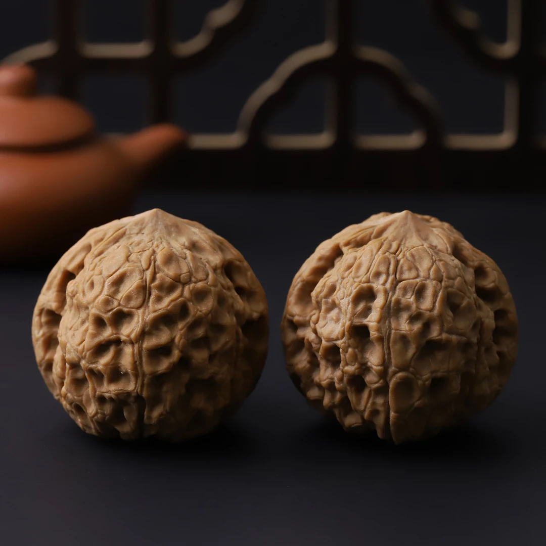 HT1125*1【大团圆】文玩核桃手把件