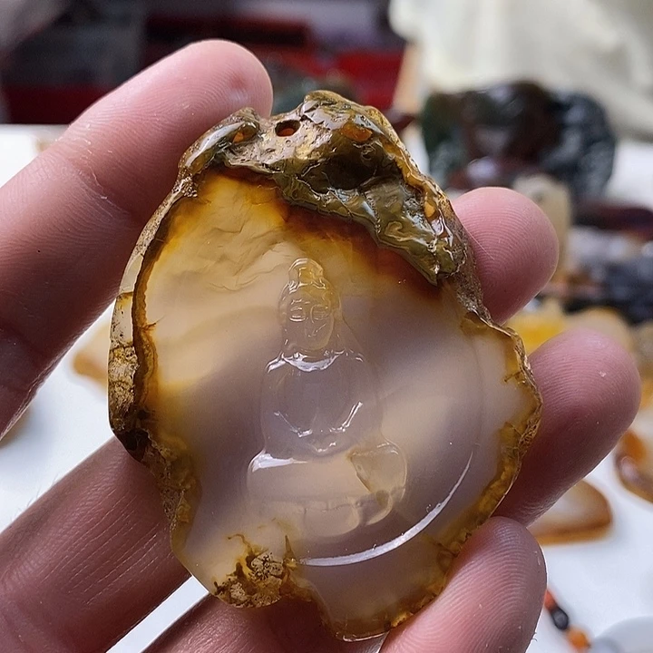 未镶嵌颈饰玛瑙/玉髓