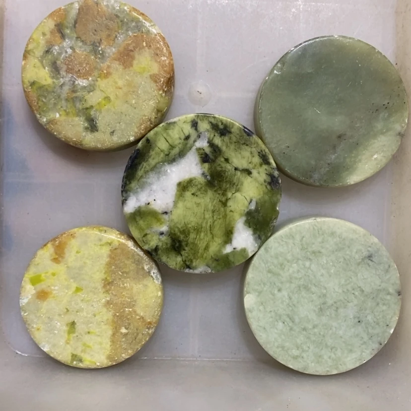 【闪购商品】蛇纹石玉颈饰未镶嵌22