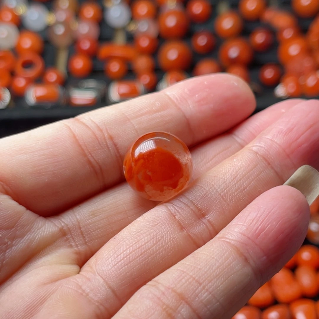 未镶嵌单珠16.6南红玛瑙