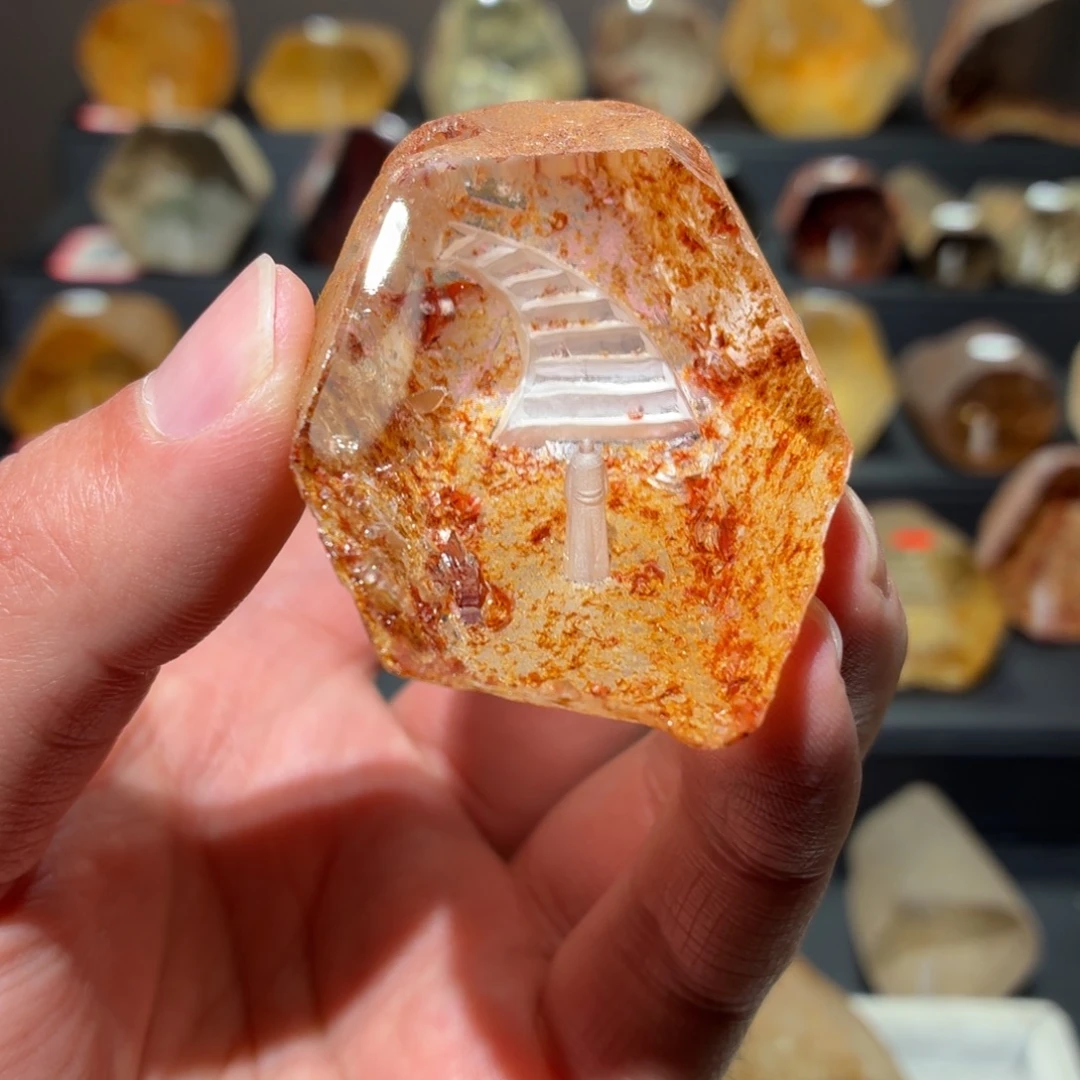 水晶未镶嵌珠宝半成品