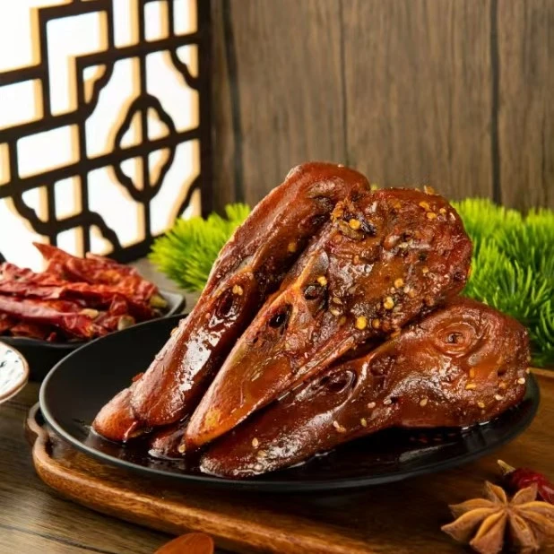 自贡特色香辣鸭头开袋即食解馋休闲追剧小零食
