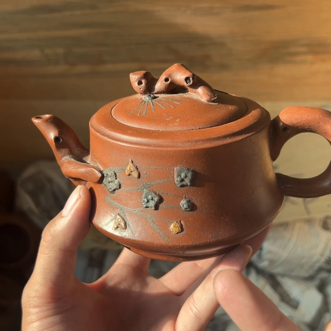 茶壶紫砂老厂紫砂壶一件！