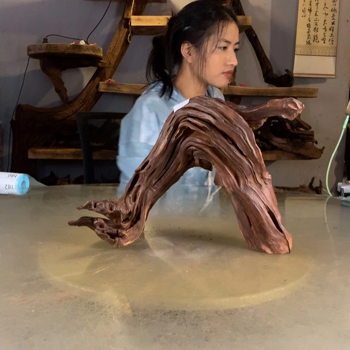 暴***月天然的云南紫柚木会黄水