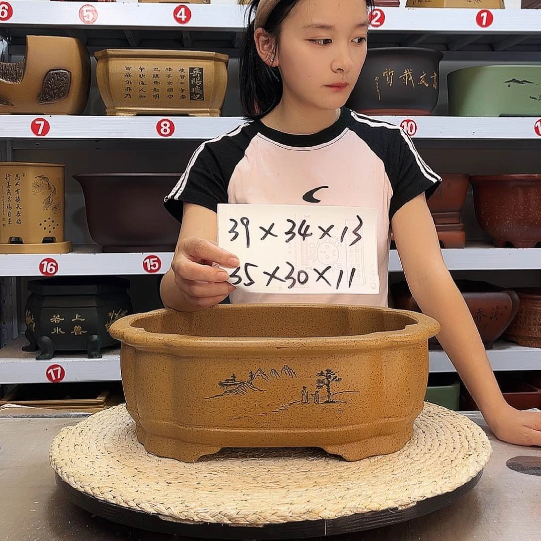 紫砂花盆紫砂花盆