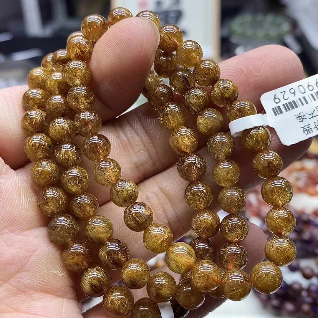 水晶手链未镶嵌多样性发货发一条