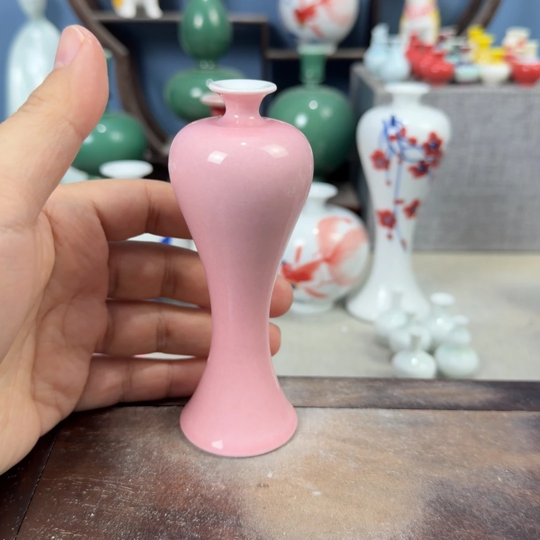 陶瓷手工小花器摆件
