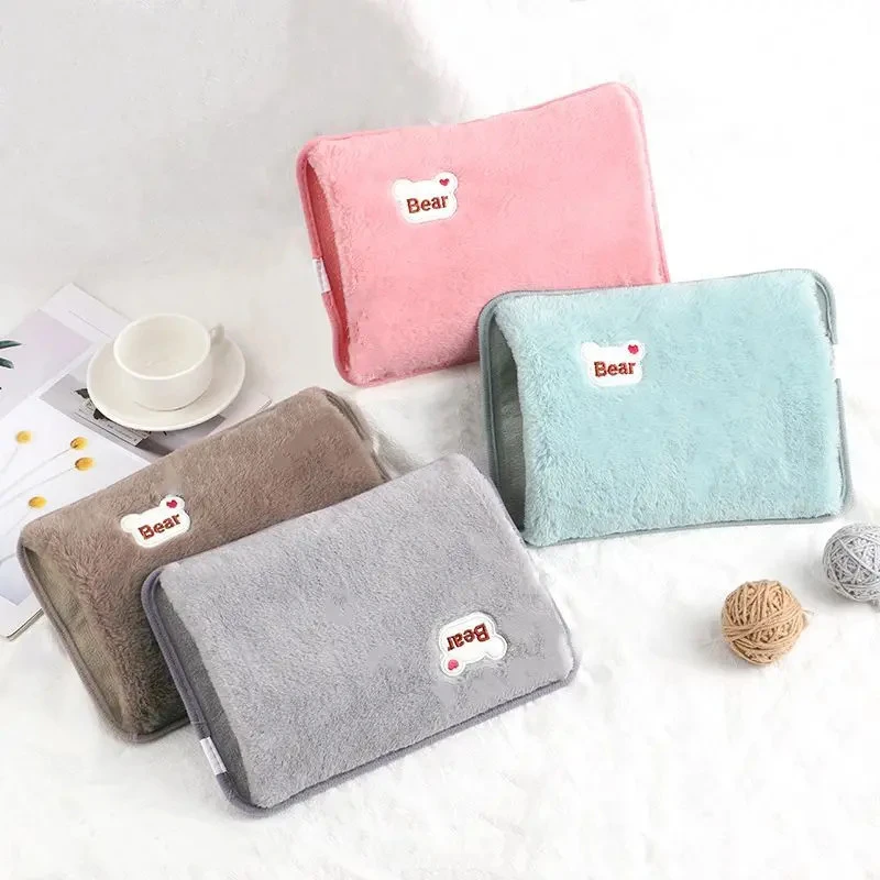 毛绒暖手宝套热水袋套袋单卖套子充电款学生暖宝宝充电款