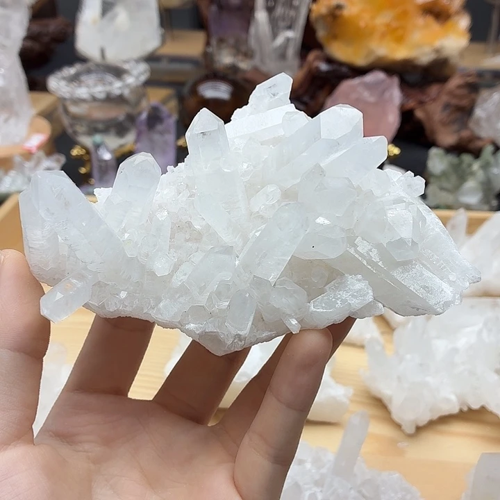 水晶珠宝半成品未镶嵌小杜