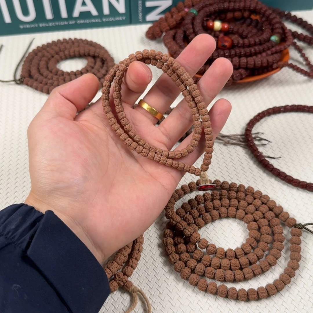 A***7金刚菩提吊坠双圈佛手