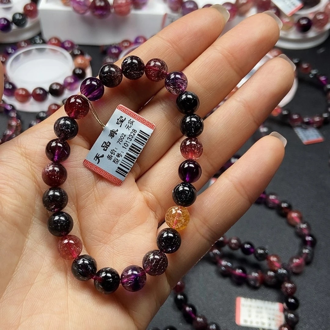 隐***寒水晶未镶嵌手链8m1013328