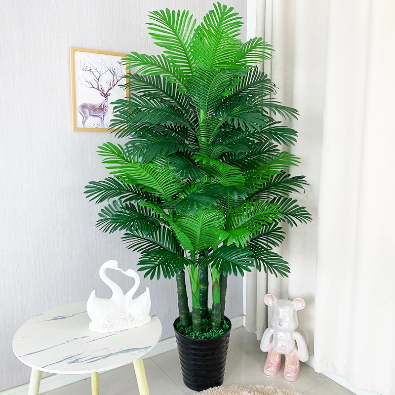 仿真绿植葵树落地花艺简约时尚绿植客厅大摆件室内大型仿真景观树