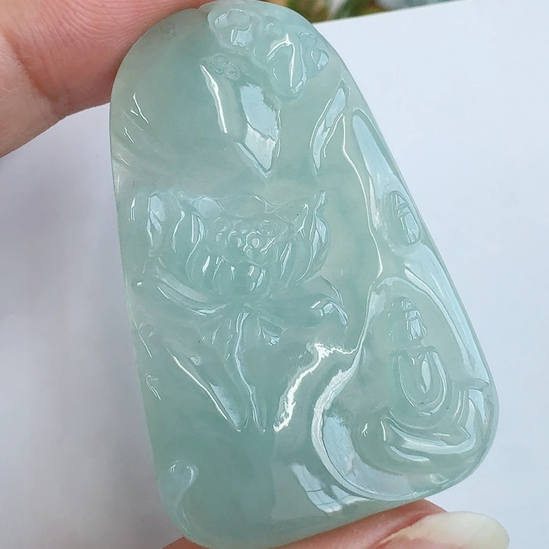 定制翡翠未镶嵌挂件