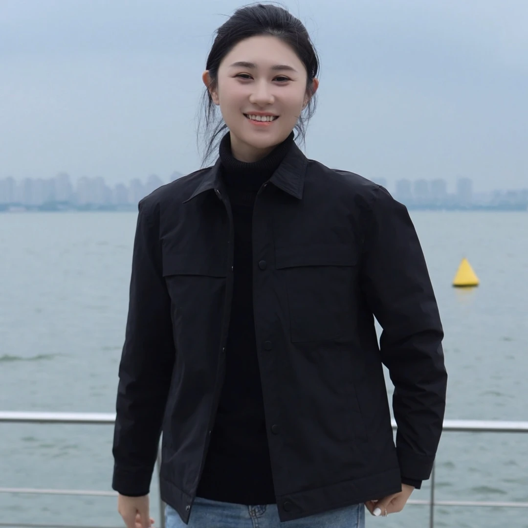 【羽|绒|服】2025男士冬季新款翻领外套保暖休闲上衣服加厚秋冬潮流