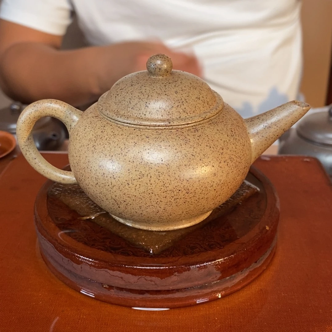 茶壶紫砂高端150cc白泥高温刻字水平