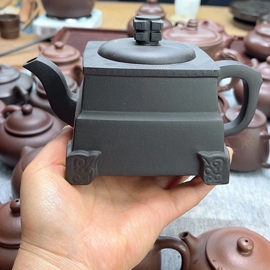 紫泥茶壶阿*黄龙山原矿