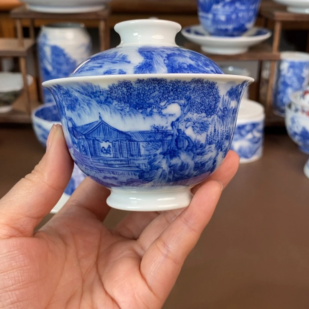 景德镇陶瓷手工手绘