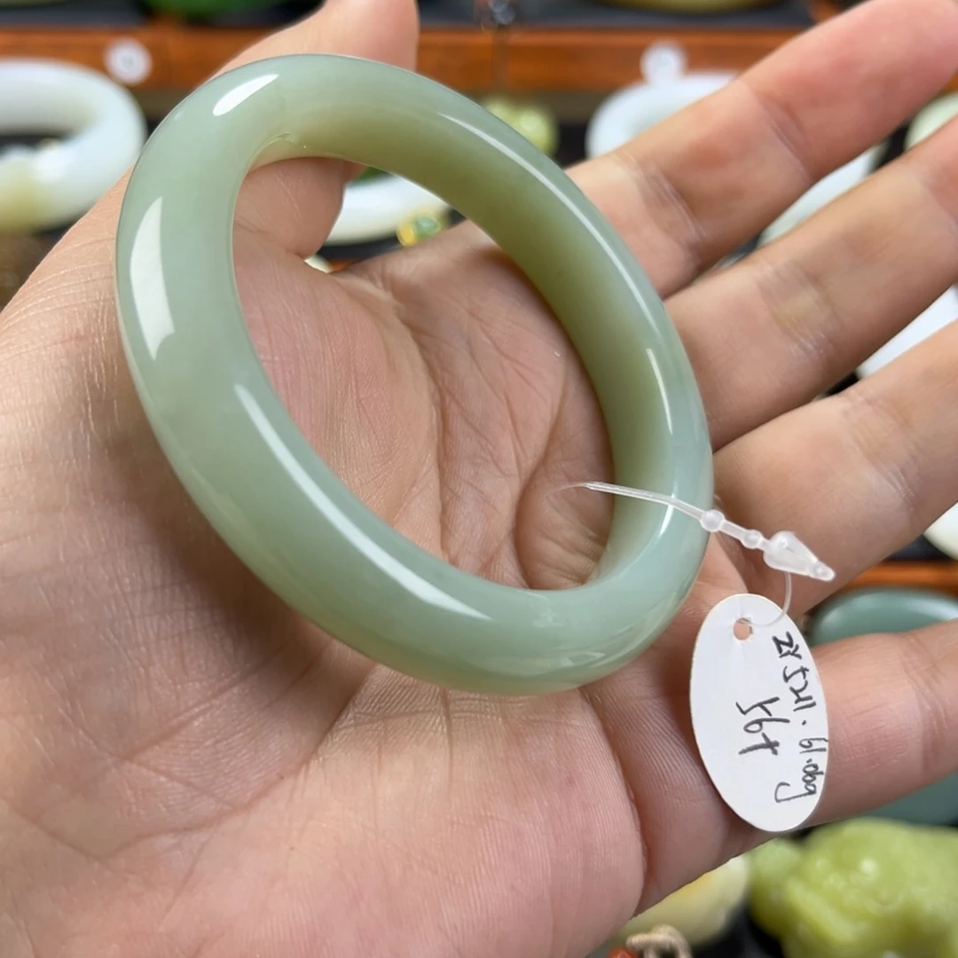 和田玉（糖玉）手镯未镶嵌56.57福利