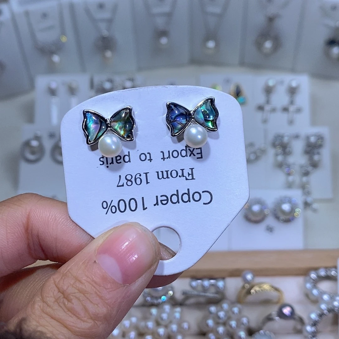 耳饰未镶嵌淡水珍珠