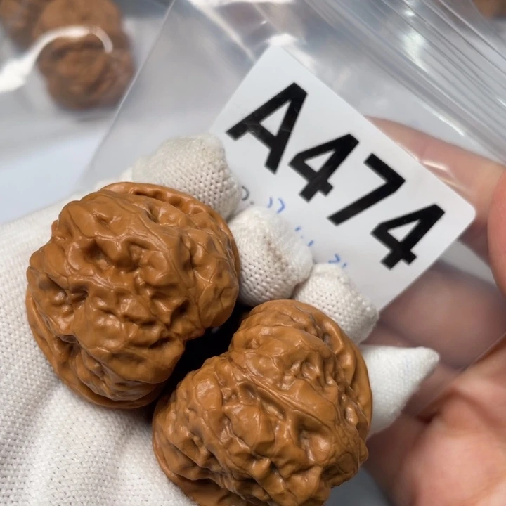 文玩核桃把件肌肉蛙37 41 31全品