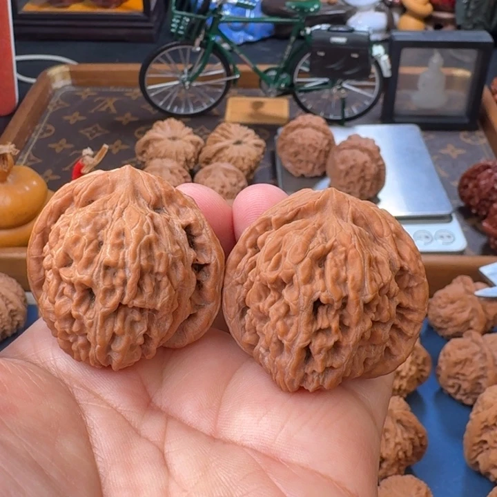 把件文玩核桃正版平谷四座楼