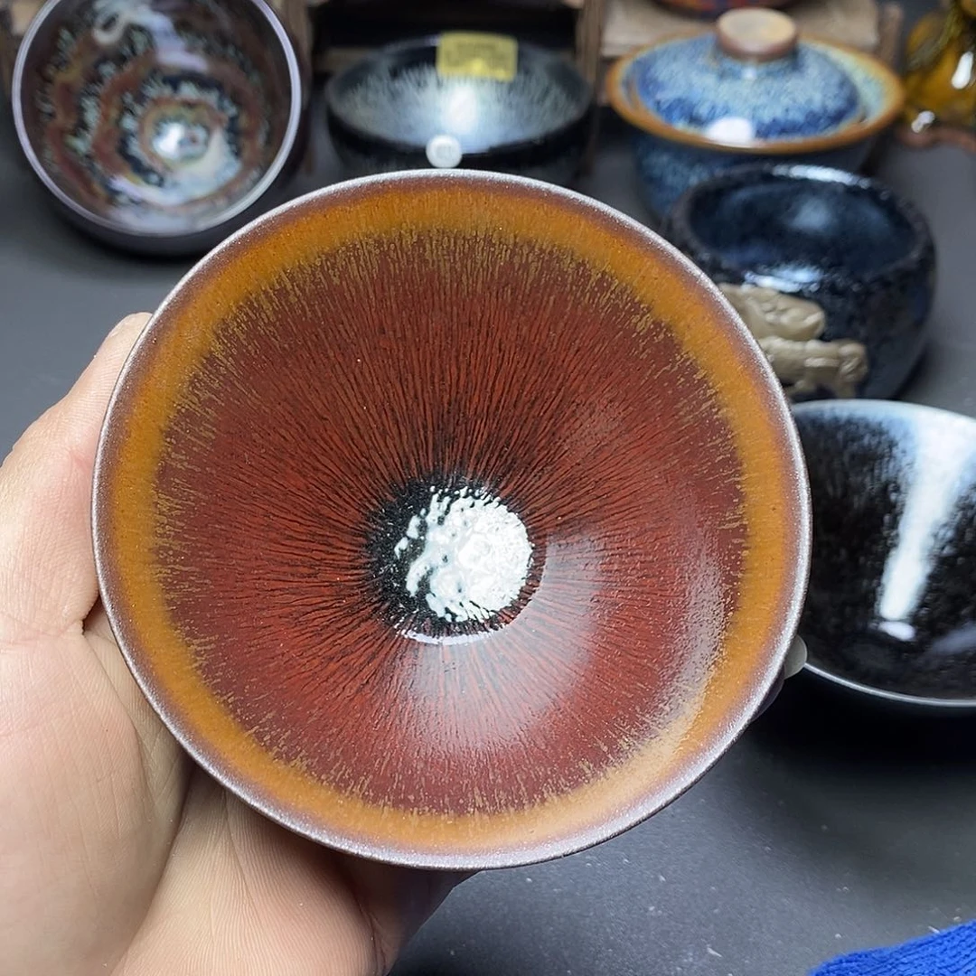 茶盏有瑕介意勿拍196