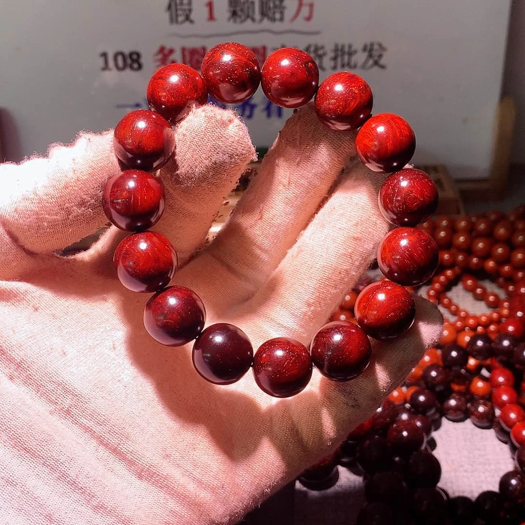 檀香紫檀（小叶紫檀）15留疤