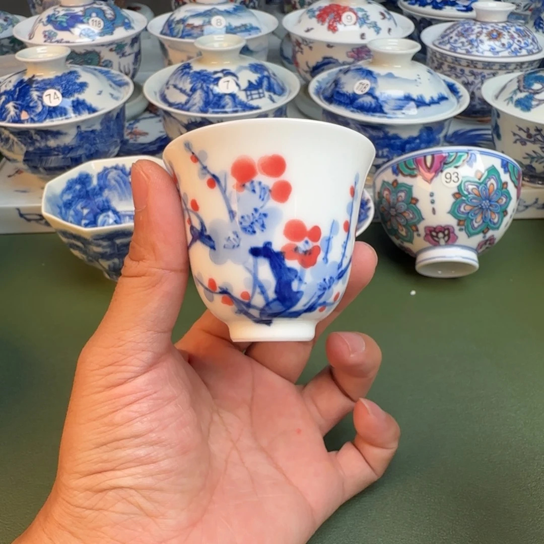 纯手工纯手绘茶具88