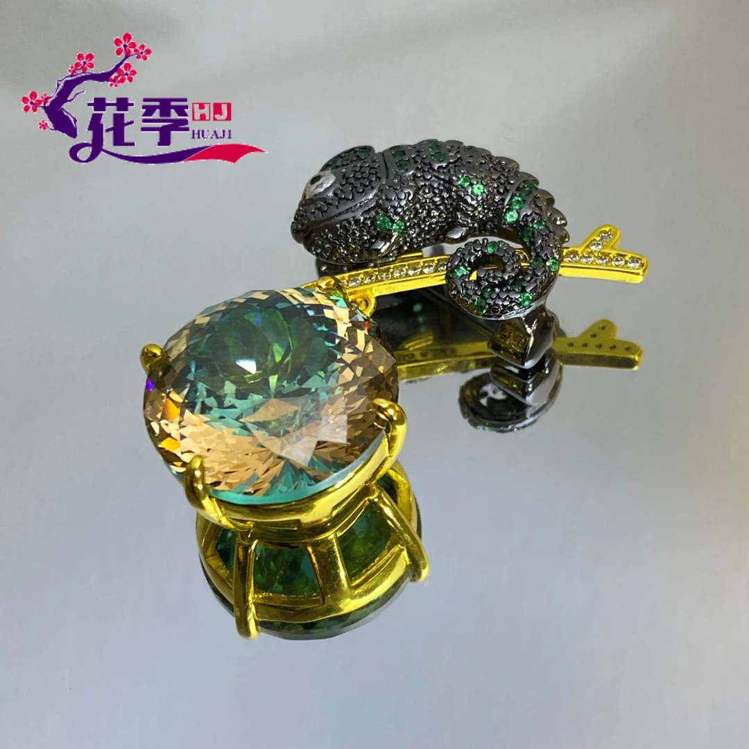 【花季】 原创双色炫彩强荧光吊坠XG60
