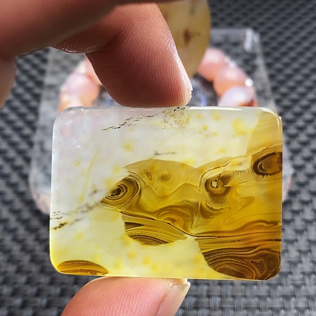 玛瑙/玉髓未镶嵌吊坠(不含链)26