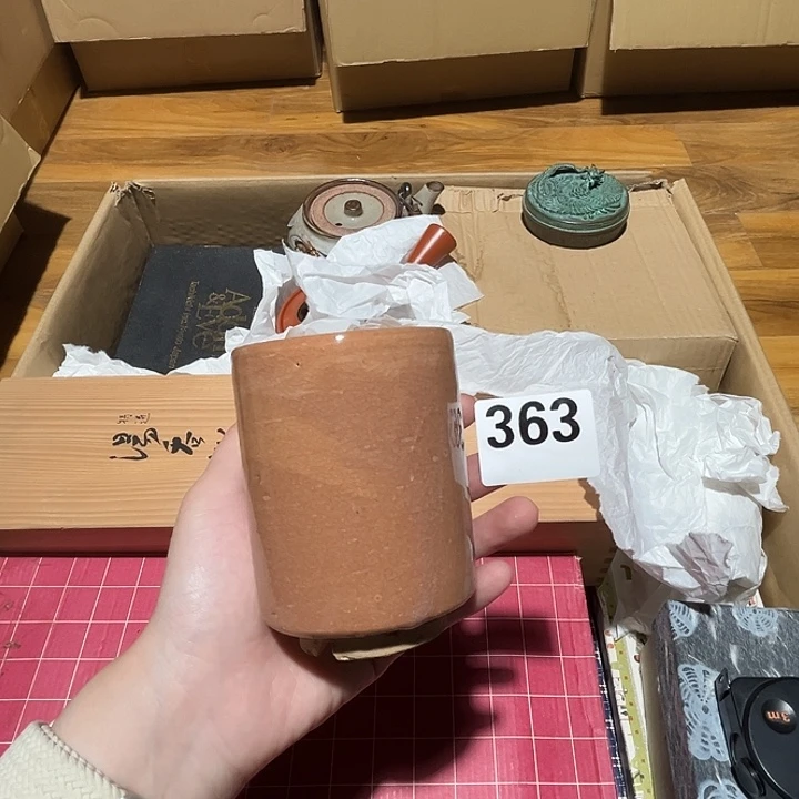 瓷片呀工艺品摆件瓷器摆件正能量
