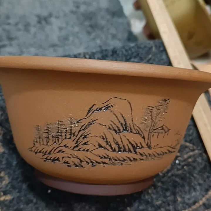 福***缘宜兴产紫砂花盆宜兴产