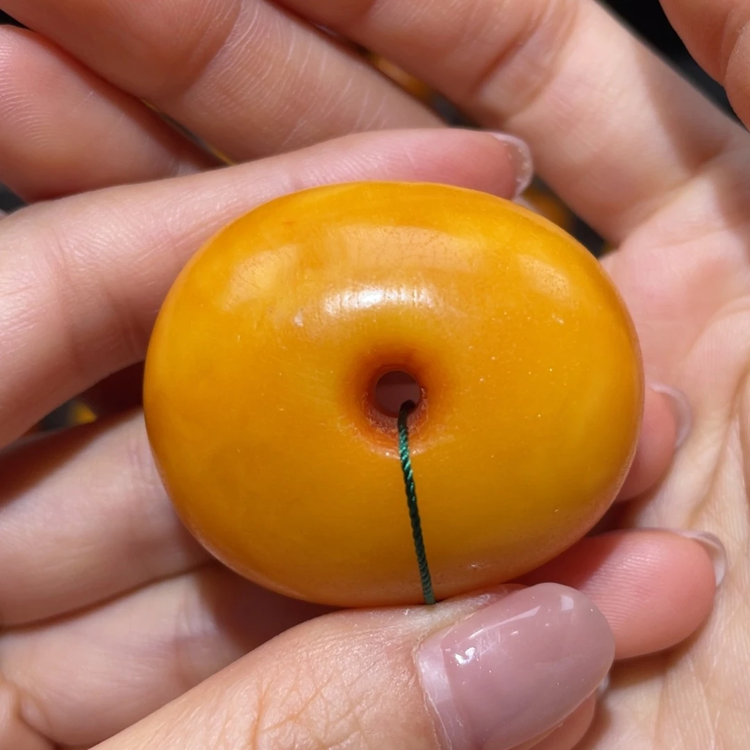 【闪购商品】琥珀裸石未镶嵌扣子