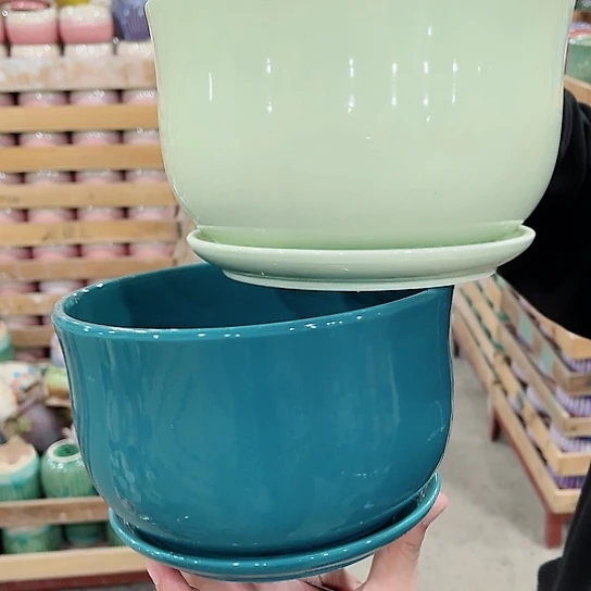 陶瓷树枝材质多肉摆件花盆