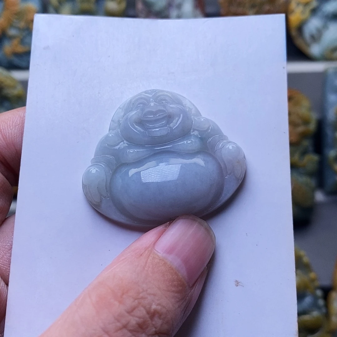定制翡翠未镶嵌佛