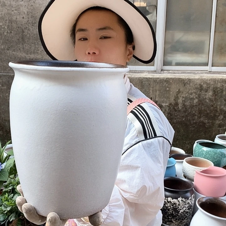 紫砂花盆正品口20高25