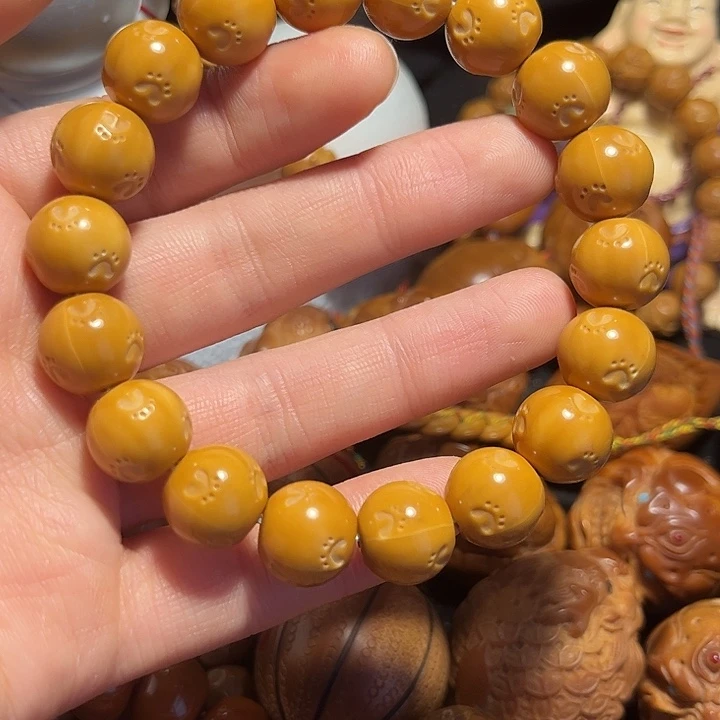 橄榄核手串/手链猴头猫爪