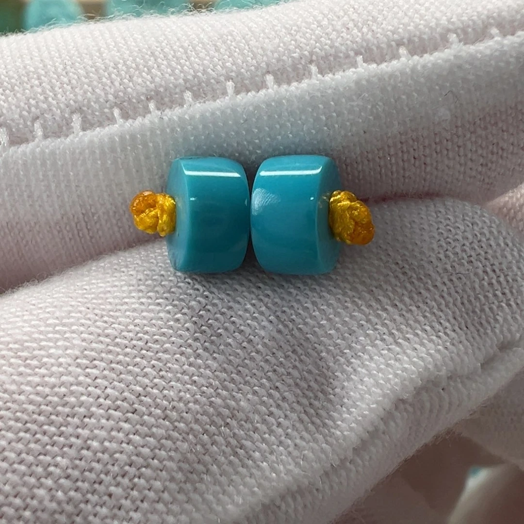 未镶嵌绿松石配饰6.5mm