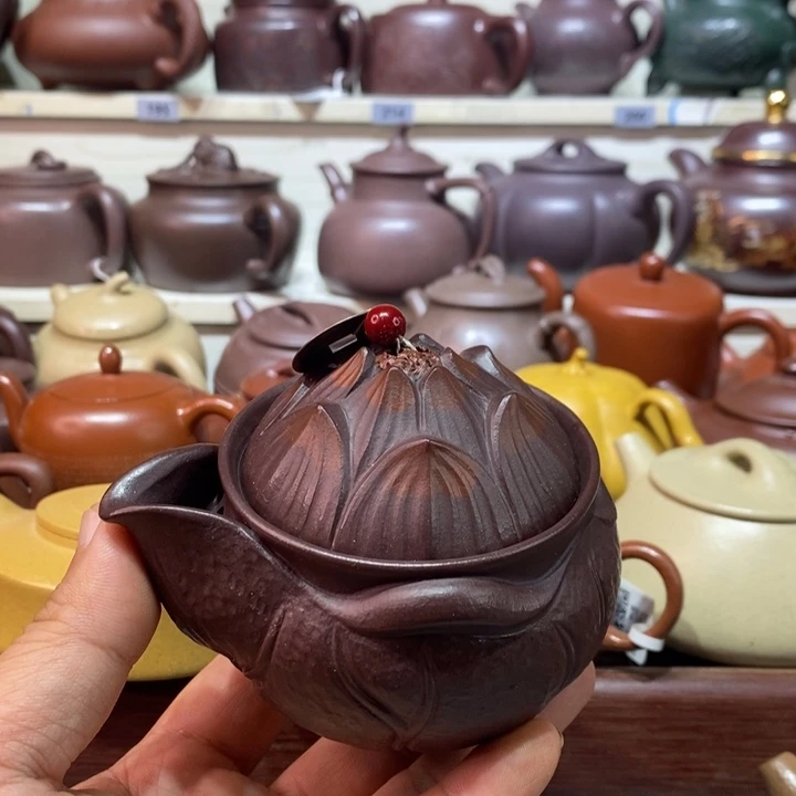 茶壶紫砂精工制作