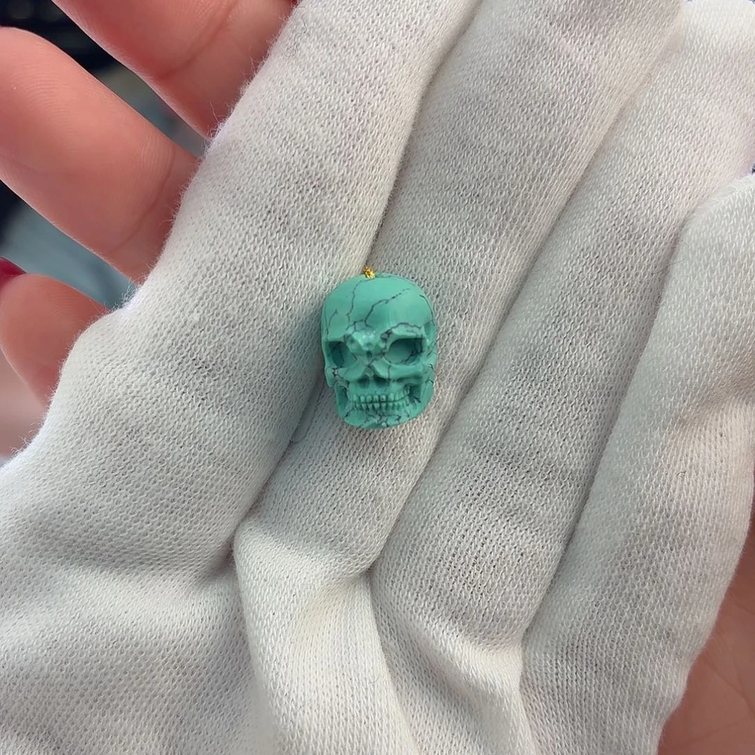 绿松石未镶嵌松石13mm