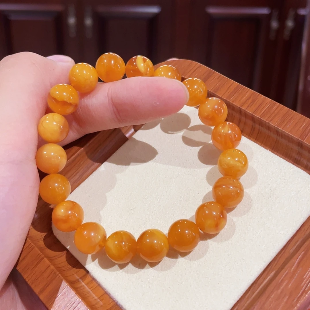 手链蜜蜡未镶嵌手串