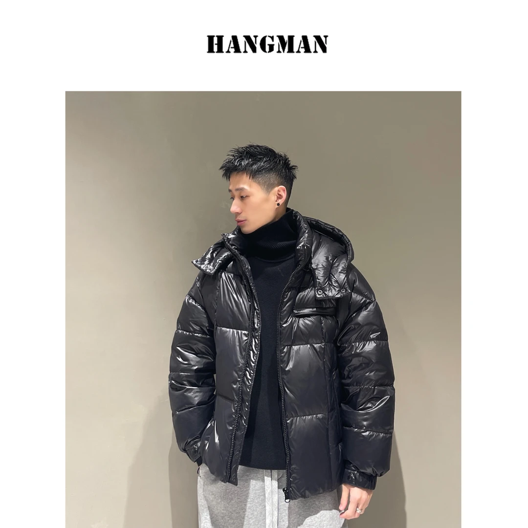 【23376】90白鹅绒可脱卸帽冬季保暖户外韩版休闲时尚宽松羽绒服