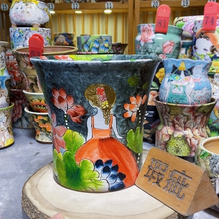 景德镇艺术手绘作品