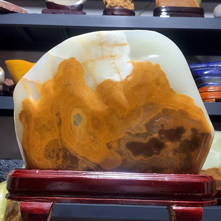 石材奇石玉石摆件