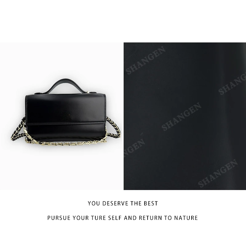 【尚恩CC】FES-6008-黑色-轻奢时尚女士新款手提斜挎包