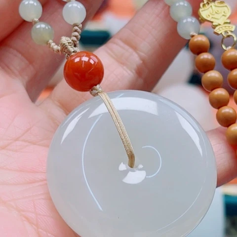 和田玉手链未镶嵌